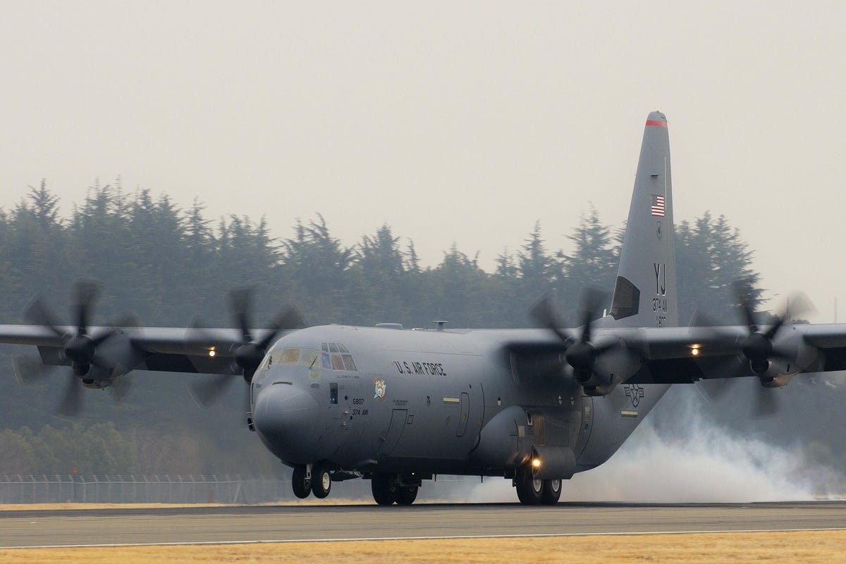 PACAF’s first C-130J Super Hercules was delivered to Yokota