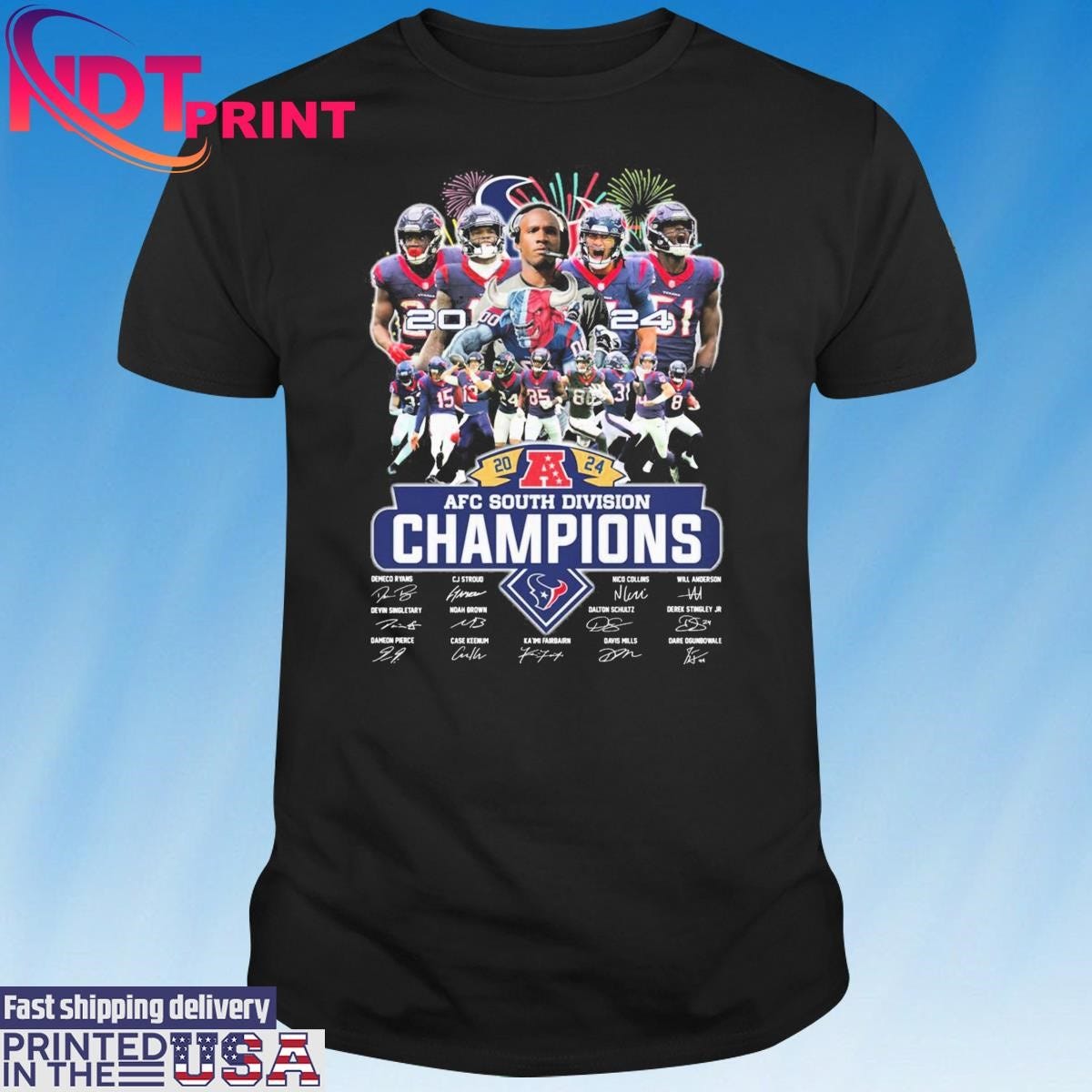 Houston texans clearance afc shirts