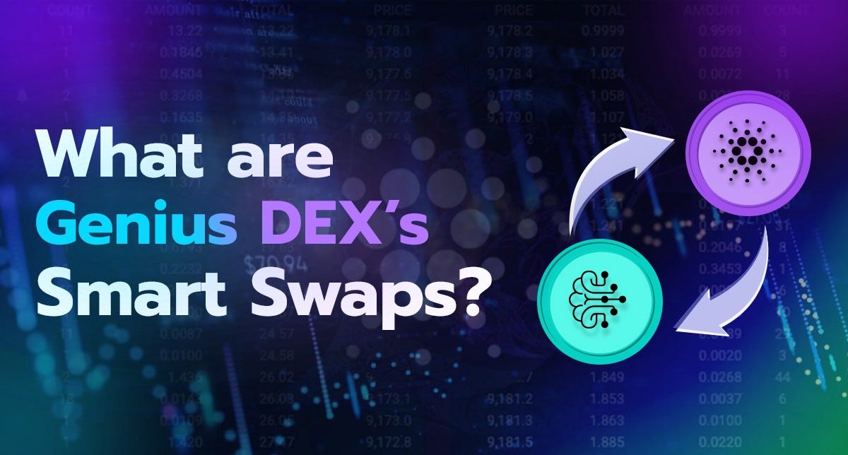 Τι είναι οι Έξυπνες Ανταλλαγές του Genius DEX — Smart Swaps