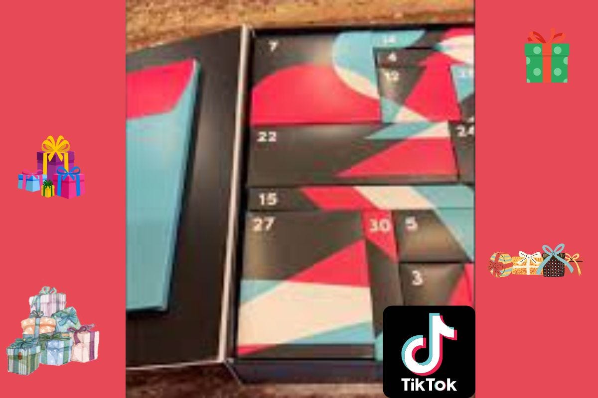 How To Get A TikTok Advent Calendar 31 Days Event! by Alinagomez