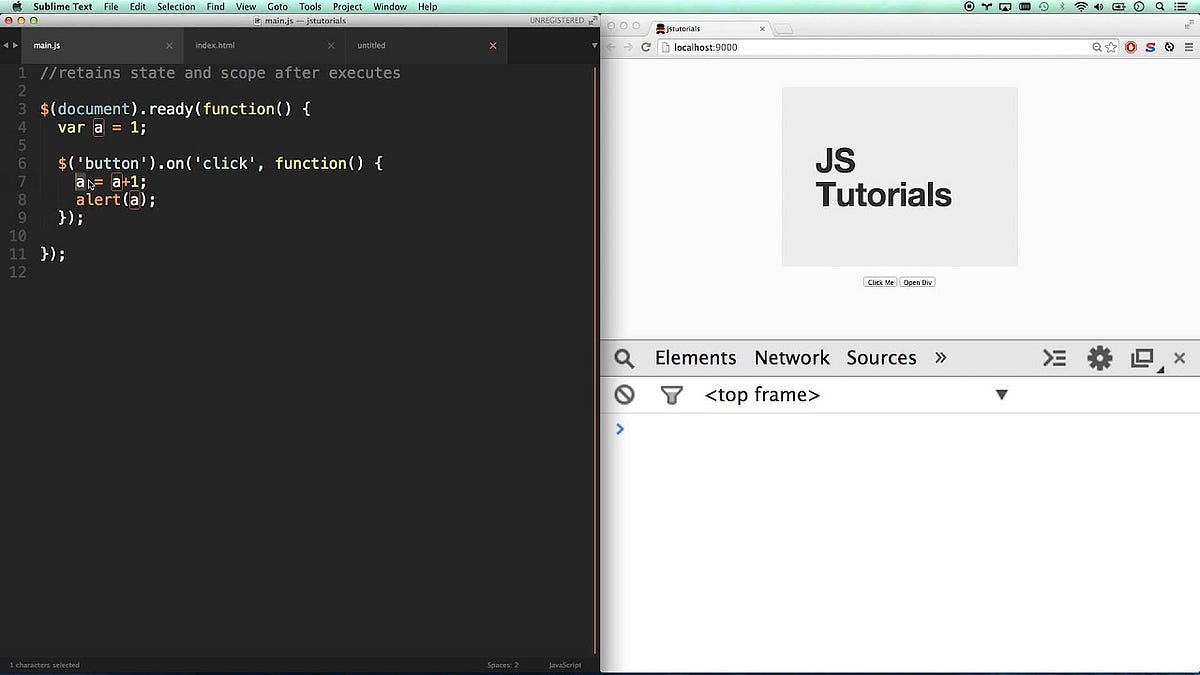 Javascript Closures Tutorial — What makes Javascript Weird…and Awesome ...