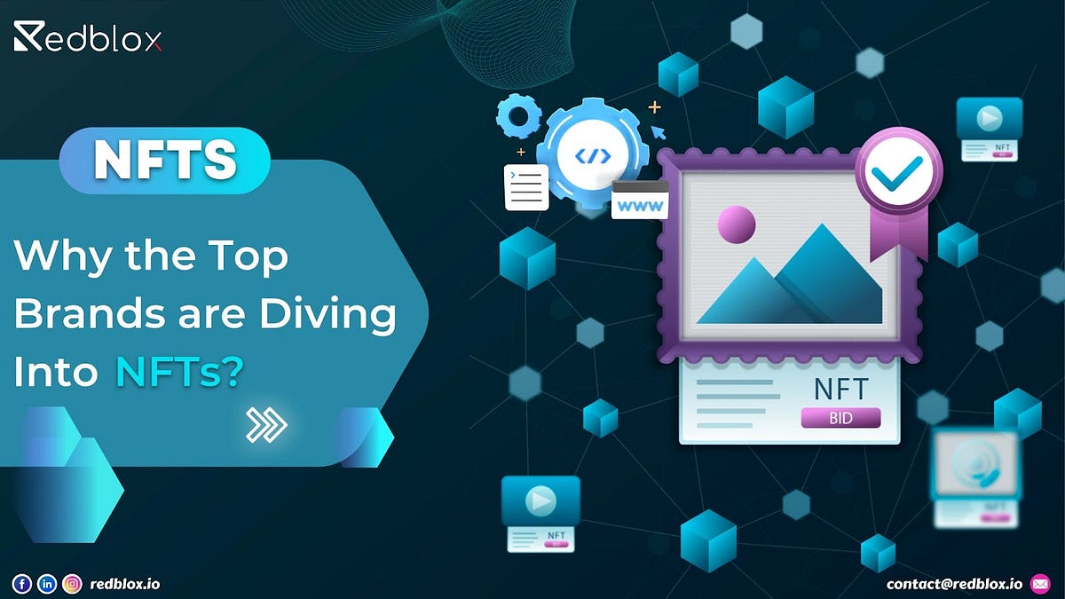 NFT — Why the Top Brands are Diving into the 3, NFTs space? by