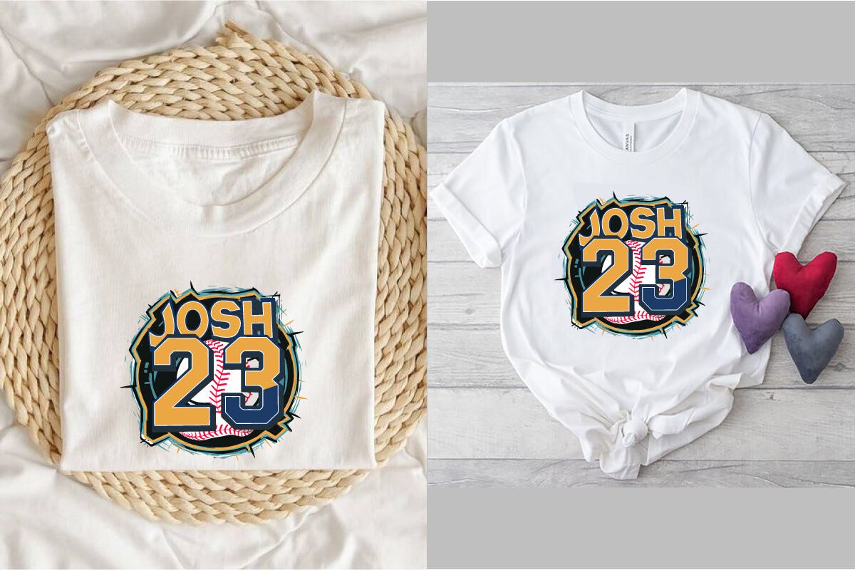 JOSH 23, Baseball T Shirt Design (T-shirt Designs) | by Synthsasha ...