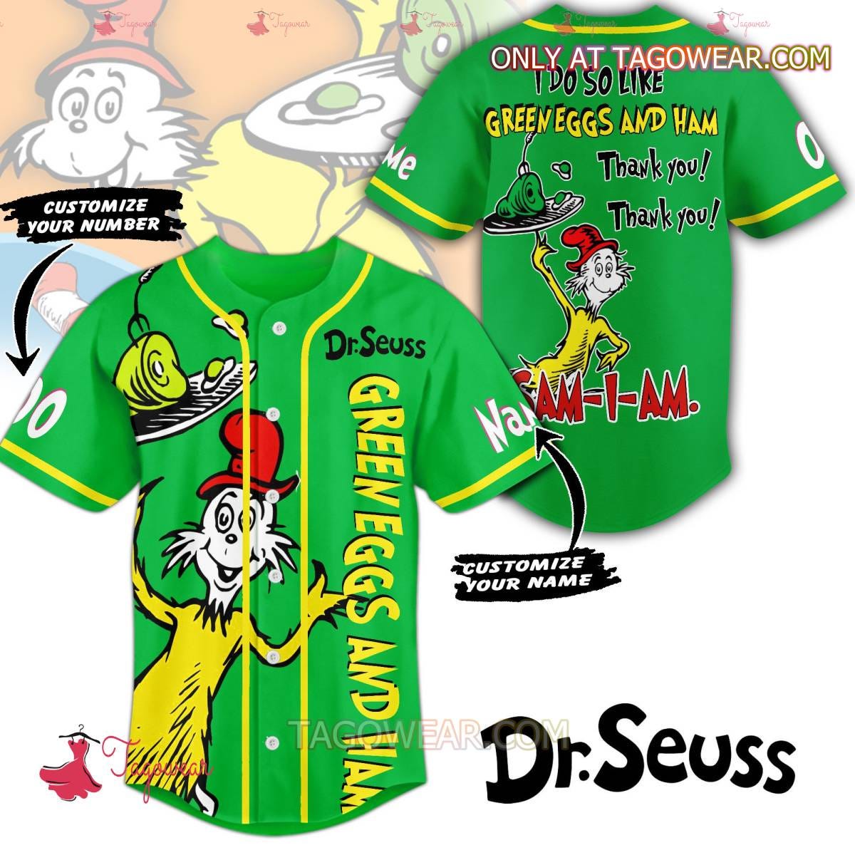 Stand Out in Style with the Dr. Seuss Green Eggs And Ham