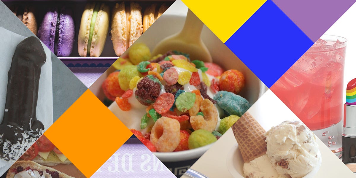 The Gayest Foods Available During Pride Weekend