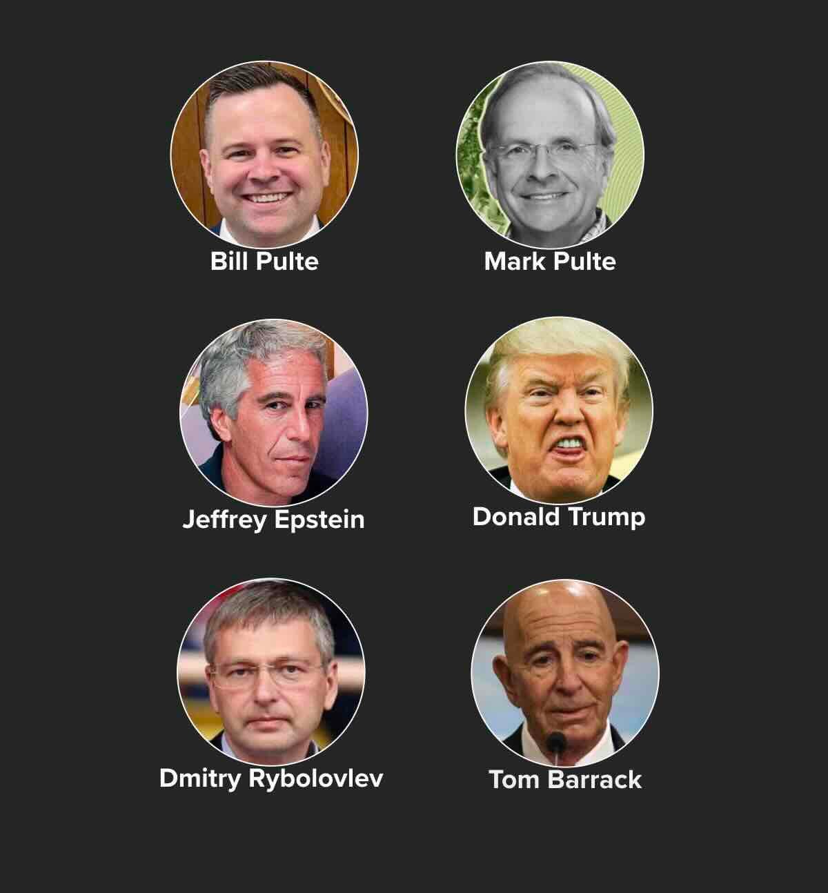How does Bill Pulte fit in the Trump-Epstein scandal? Check this relationship map!