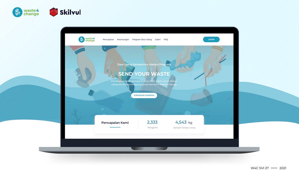 UI/UX Case Study : Redesign Program Recycle With Us Waste4Change | by ...