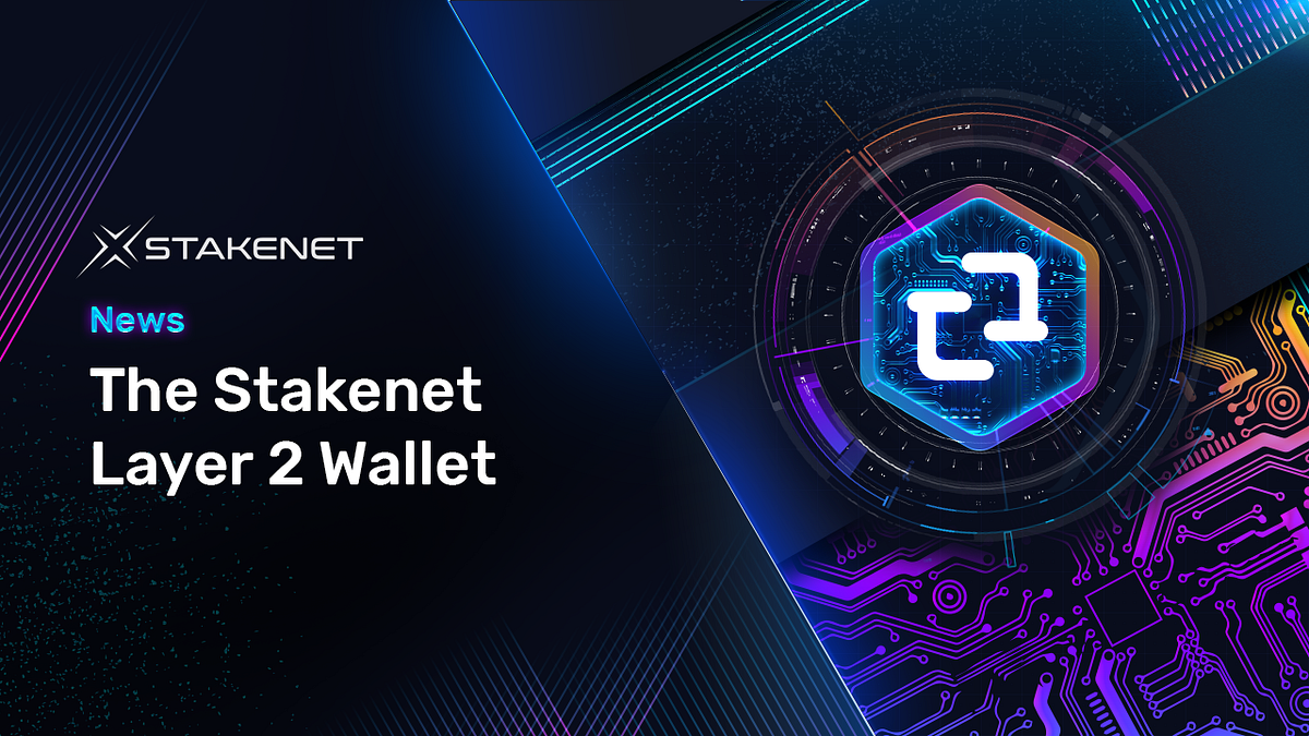 The Stakenet Layer 2 Wallet. As development of the Stakenet Web Dex ...