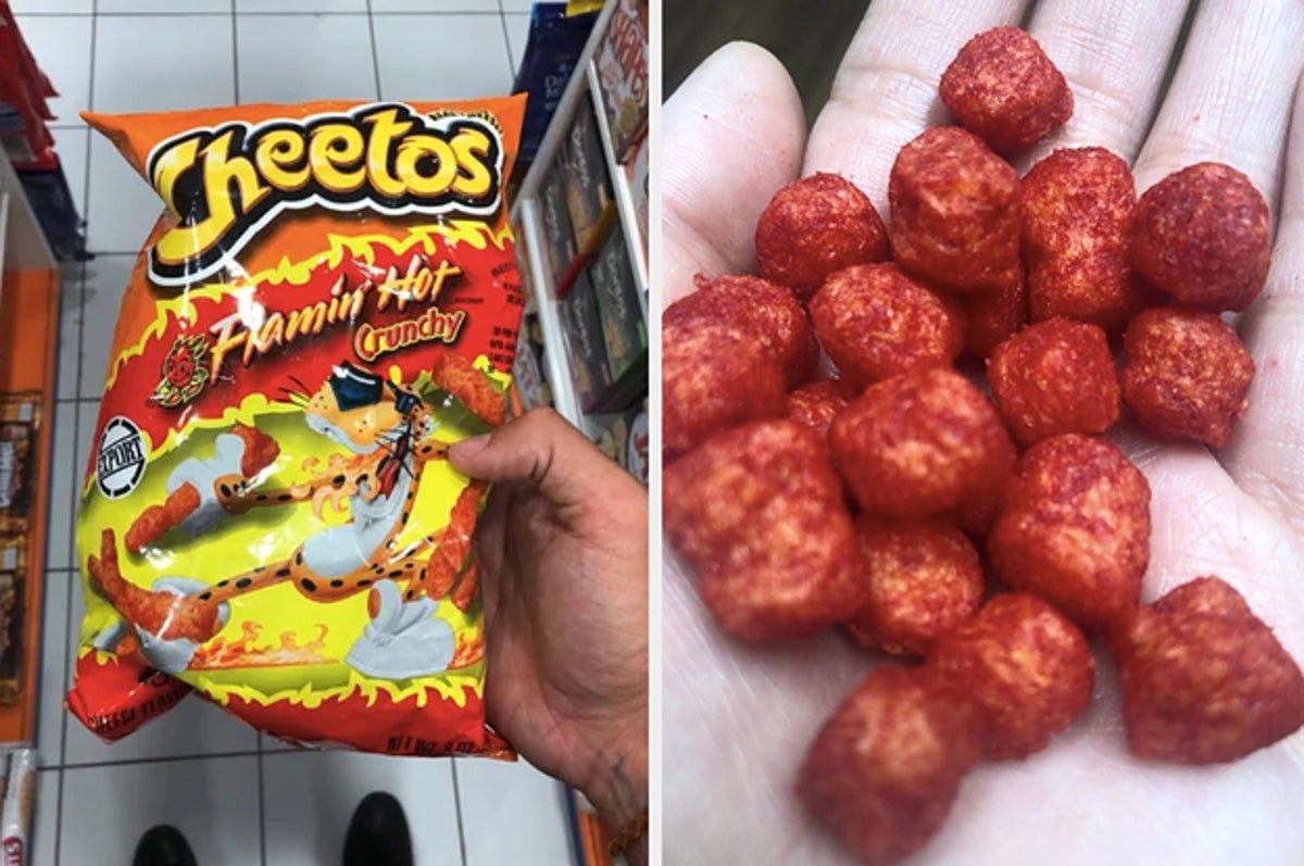 How a 4thGrade Dropout Invented “Flamin’ Hot” Cheetos While Mopping Floors by Lioness Rue