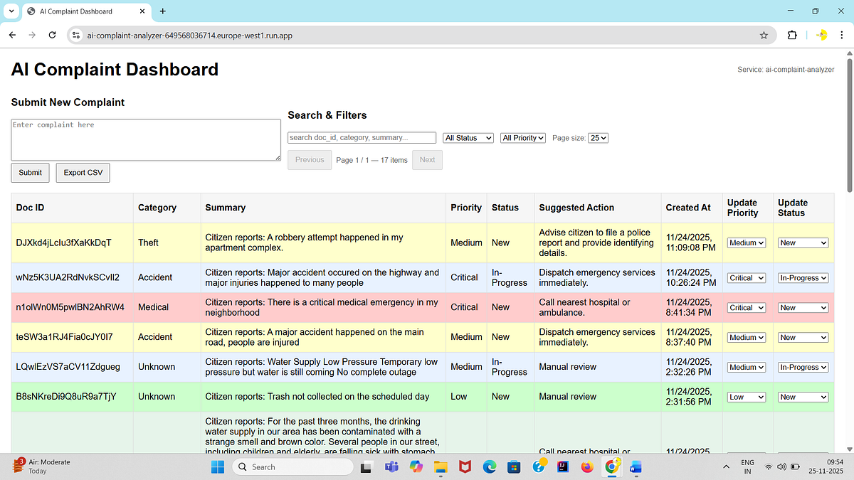 AI Complaint Analyzer: How to Build a Smarter Civic Complaint System ...