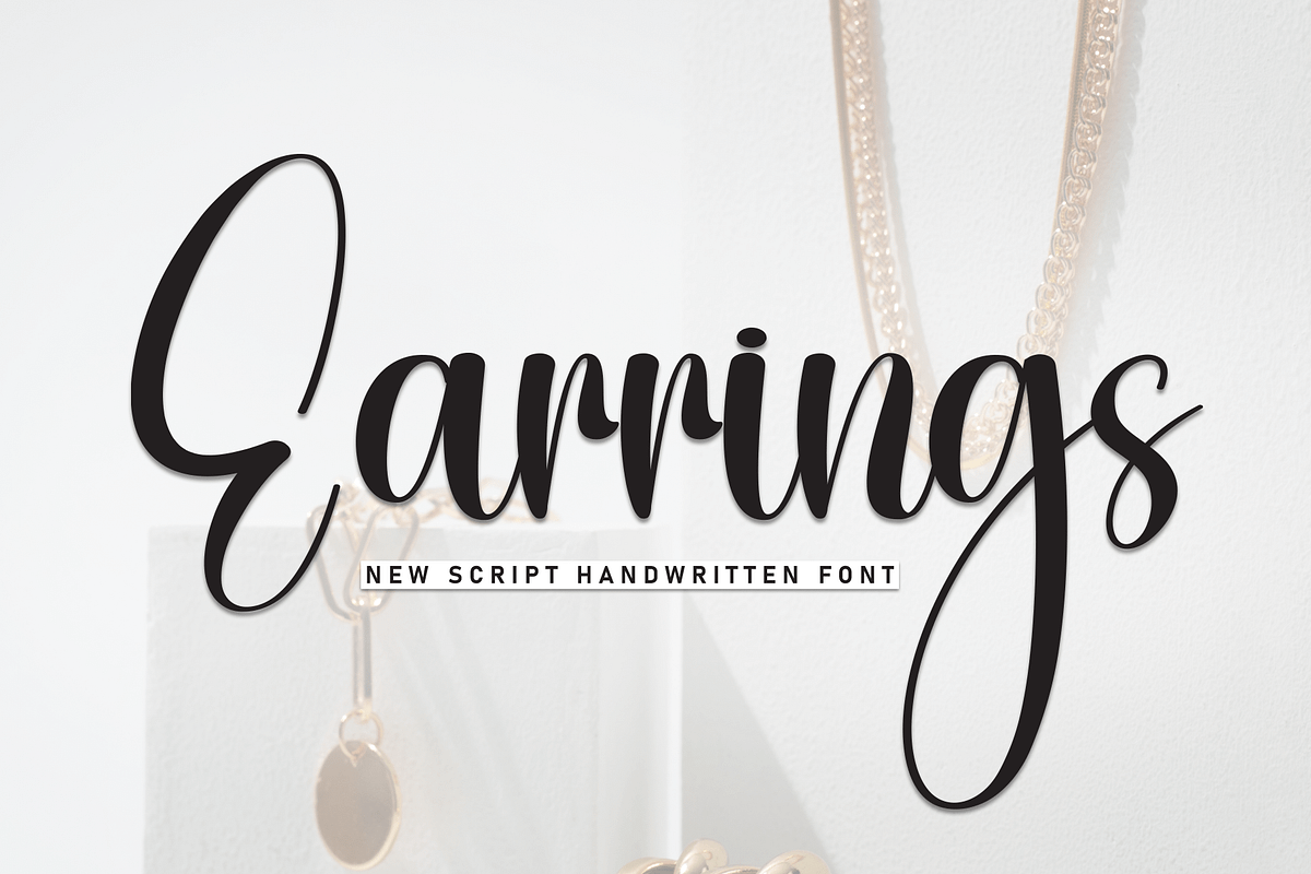 Earrings Font | by Sophiasculpt | May, 2024 | Medium