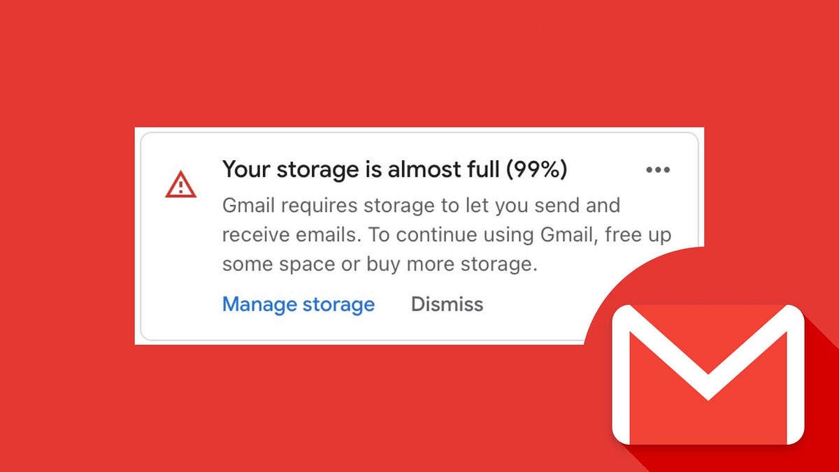Why Is My Gmail Storage Full After Deleting Everything