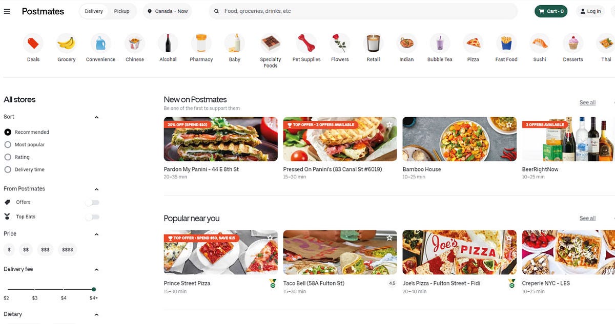 How to Scrape Postmates Delivery App Data A Detailed Guide by
