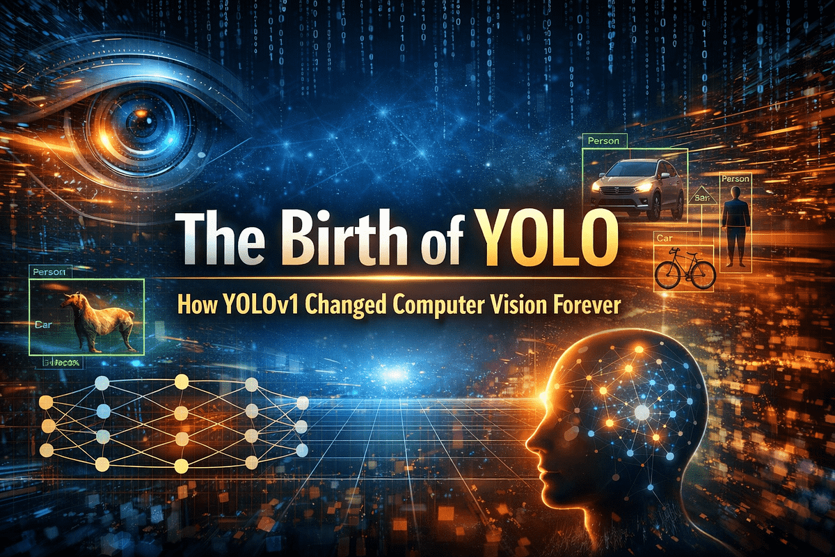 The Birth of YOLO: How YOLOv1 Changed Computer Vision Forever | by SO ...