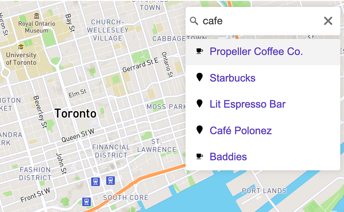 Mapbox-gl-geocoder version 4. More customizable, relevant search for ...