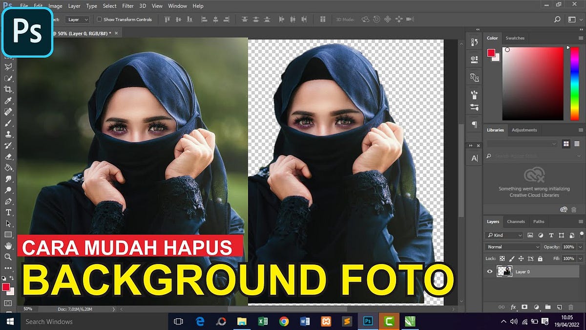 Begini 5 cara hapus background di photoshop dengan mudah yang benar