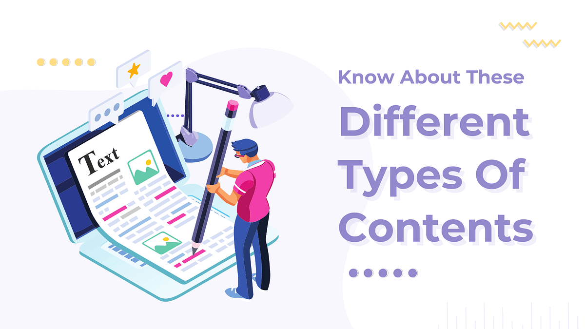 Know About These Different Types Of Contents | by Words And Cappuccinos ...