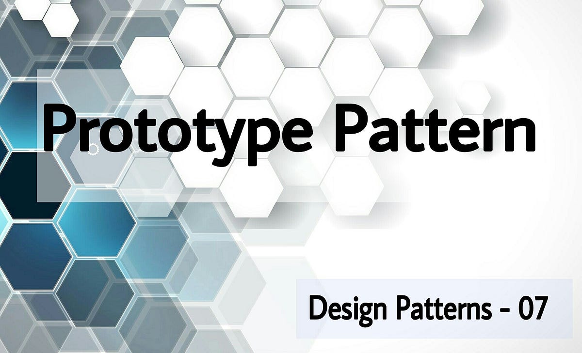 Understanding Prototype Pattern. In some situations, creating a new ...