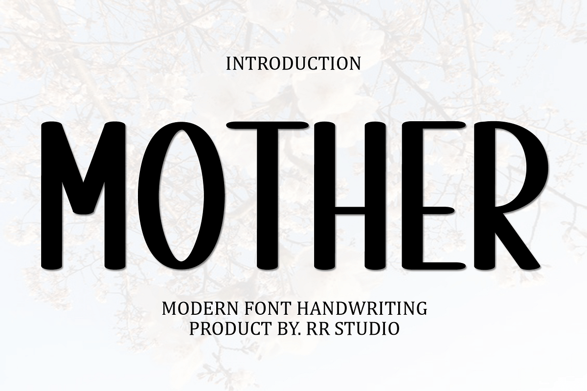 Mother Font - Sophiasovereign - Medium