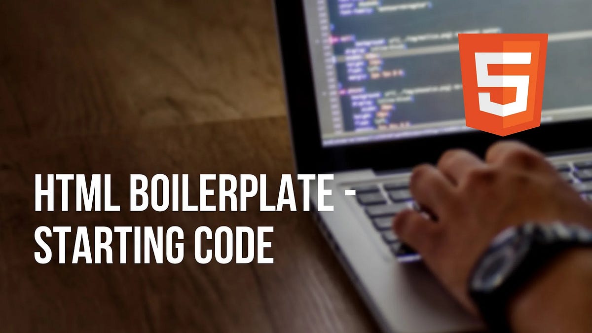Best Starting Code for HTML Project — Template | Complete HTML5 ...