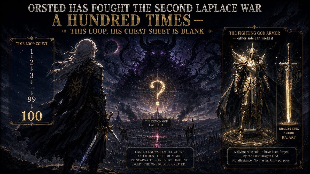 Orsted Has Fought the Second Laplace War a Hundred Times. This Loop, His Cheat Sheet Is Blank