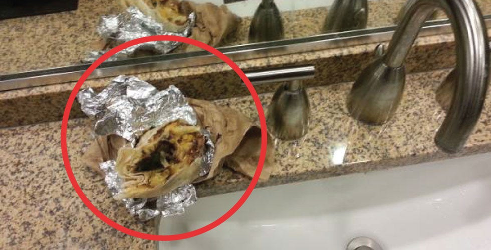 SF Man Discovers Mystery Burrito in His Bathroom, Needs Your Help — The Bold Italic — San Francisco