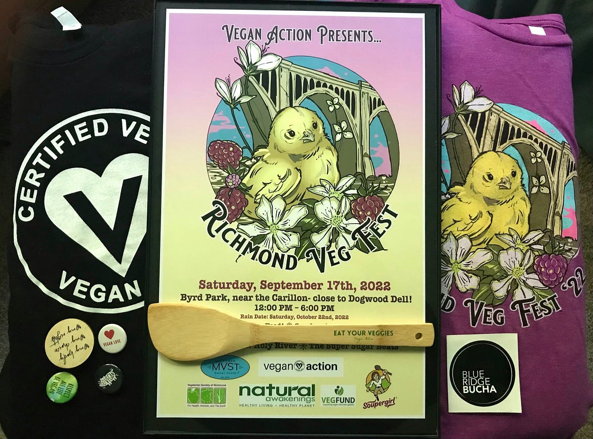 Speaking at the Richmond VegFest 2022 by Anne the Vegan The Plant