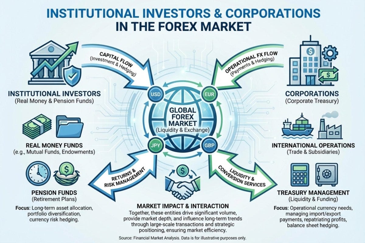 Institutional investors in Forex — real money and hedging | ForexMechanics