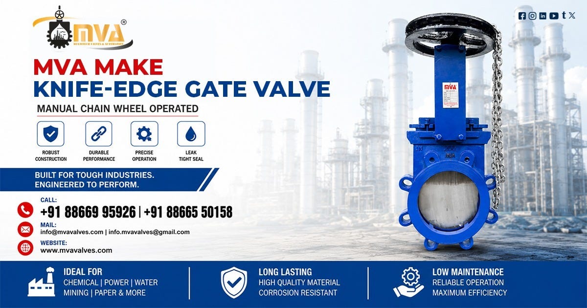 Knife Edge Gate Valve in Bharuch