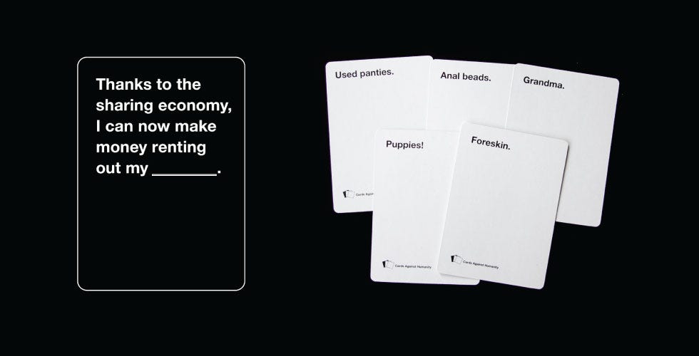 Cards Against Humanity: Tech Edition — The Bold Italic — San Francisco