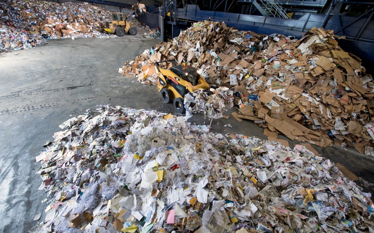 Truly Sustainable Recycling. 100% of non-contaminated recyclables… | by ...