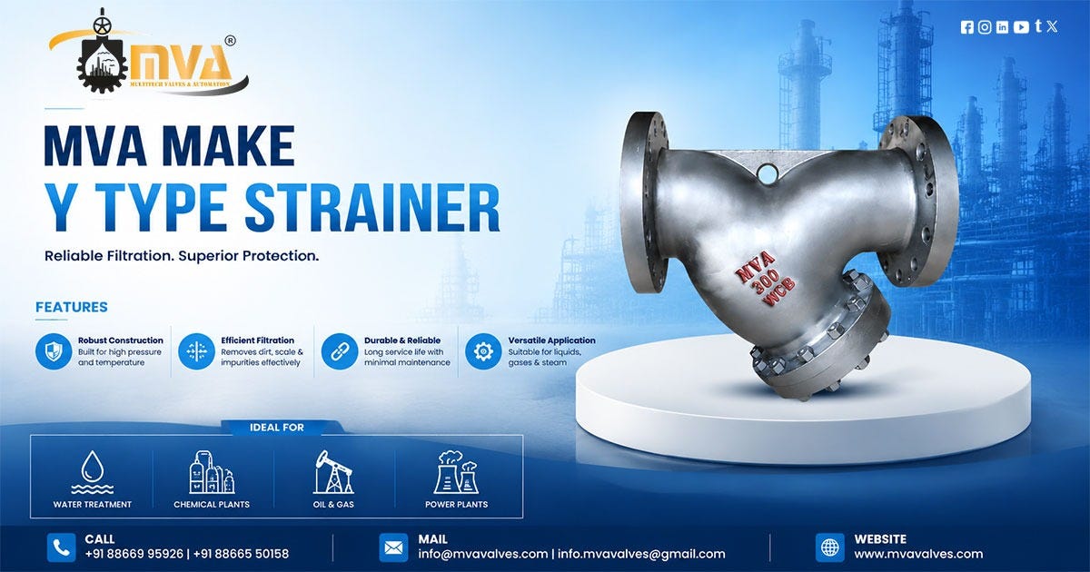 Y Type Strainers in USA