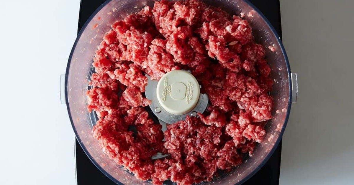 How To Grind Your Own Meat in the Food Processor