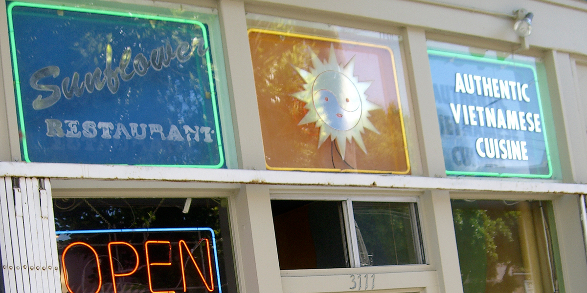 What Is SF w/o Sunflower’s “Young Man” Waiter?