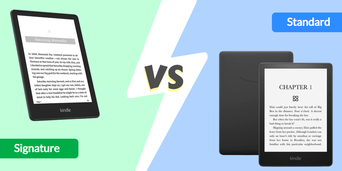 Kindle Paperwhite vs. Signature Edition: Which should you buy