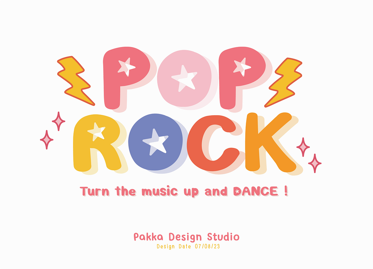 Pop Rock Font | by Avaastral | Apr, 2024 | Medium