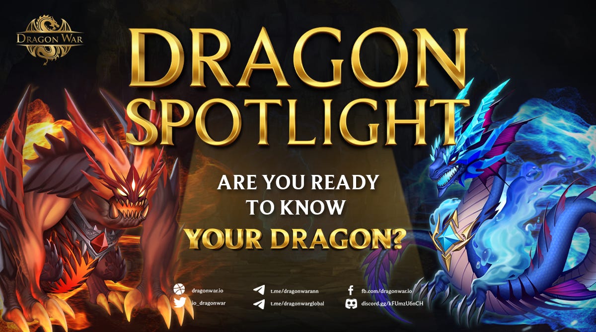 Dragon War Dragons spotlight. Dragons, the legendary mascot with… by
