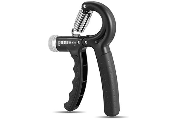 NIYIKOW Grip Strength Trainer, Hand Grip Strengthener, Adjustable  Resistance 22-132Lbs (10-60kg), Non-Slip Gripper, Perfect for Musicians  Athletes and Hand Rehabilitation Exercising Black-1Pack