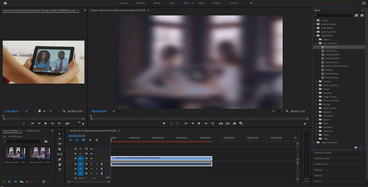How to Blur Part of Video in Premiere Pro A StepbyStep Guide by Graphics Hub Medium