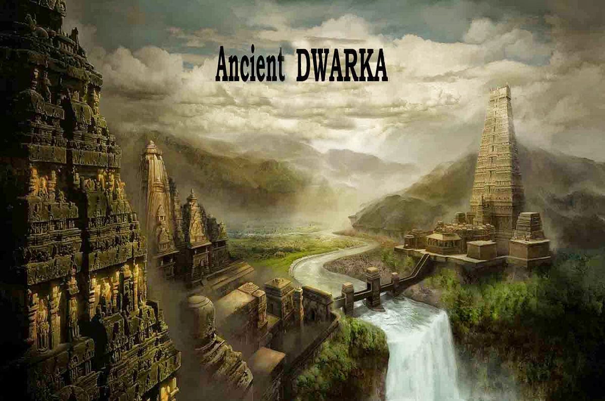 DWARKAThe City Underwater. The mythical city of Dwarka is founded