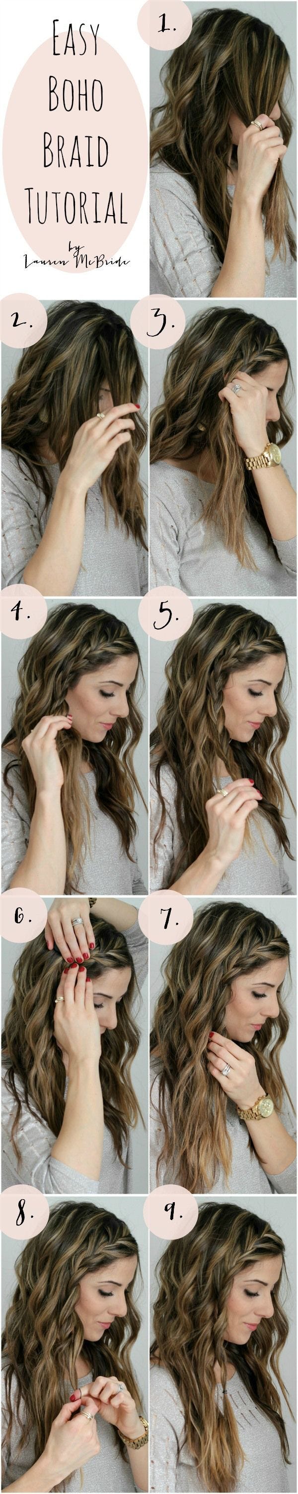 5 Basic Braids For Beginners - Easy & Simple - Everyday Hair inspiration
