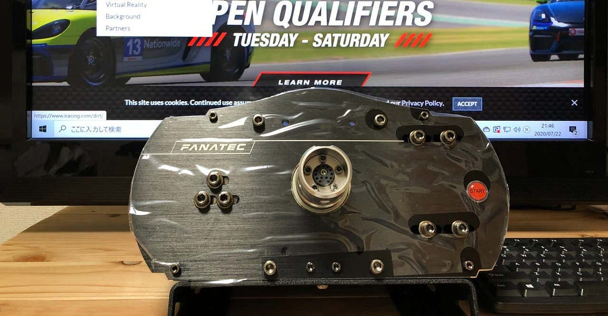 How I fixed FANATEC CSW V2.5 on my Desk or Table | by MASKiracing