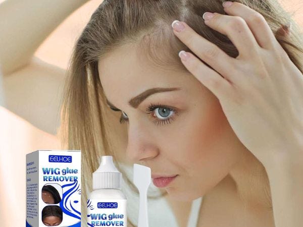 Remove Wig Glue from Skin and Hair by wigiclub Medium