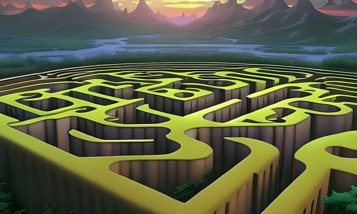 Maze Visualization with 🐍. Maze Game with 🐍 continues … | by Abhay ...
