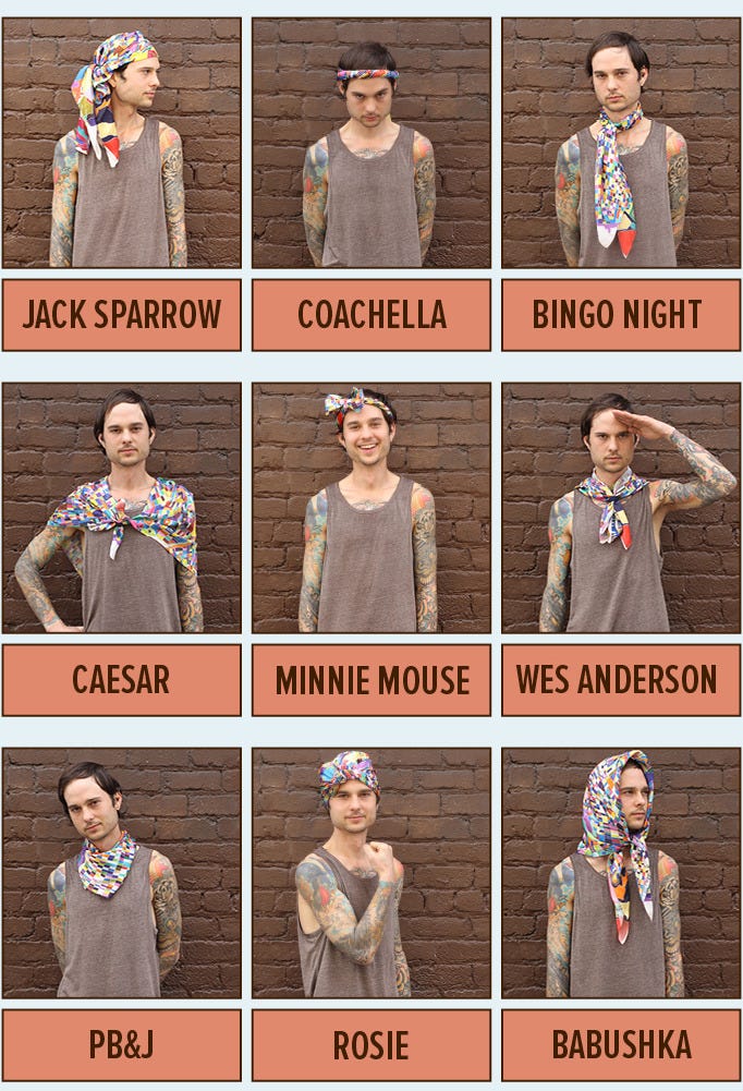 9 Ways to Wear Your San Francisco Map Scarf — The Bold Italic — San Francisco