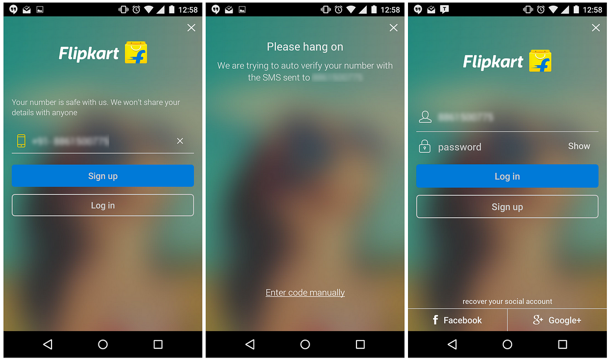 Mobile Number Login. At Flipkart, we always endeavour to… by Flipkart