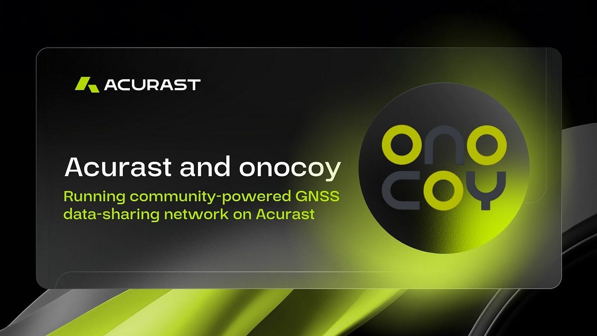 Decentralized Precision Positioning: Running onocoy GNSS Services on Acurast