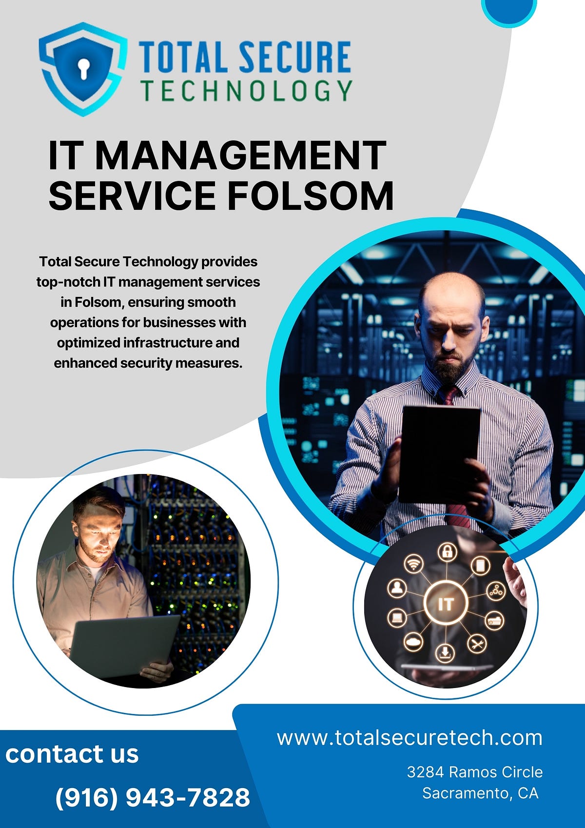 IT Management Service Folsom - Total Secure Technology - Medium