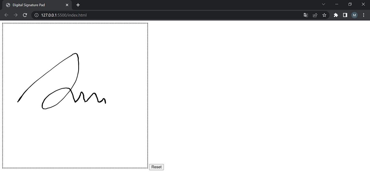Membuat Signature Pad dengan jQuery Signature Pad by Mujahid Islami