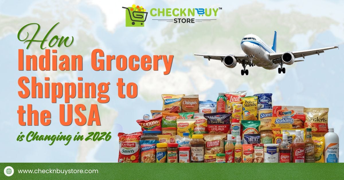 How Indian Grocery Shipping to the USA Is Changing in 2026